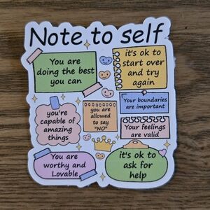 10/$10 DISCOUNT BUNDLE Sticker Self Care